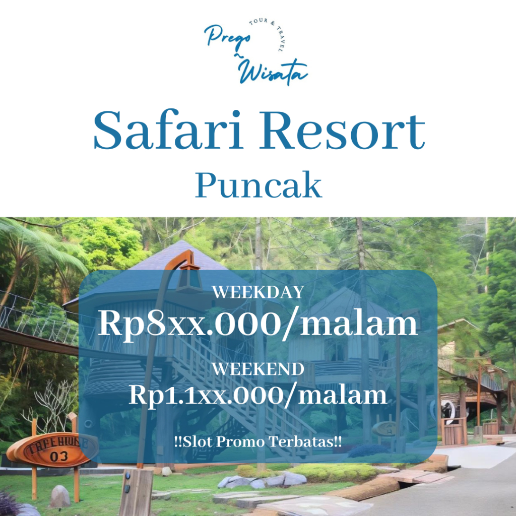 Voucher Hotel Safari Resort Puncak