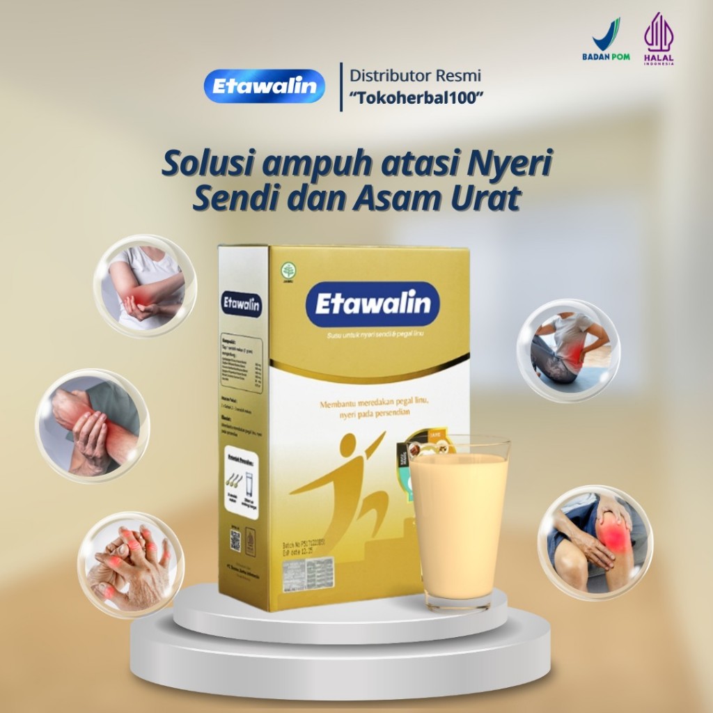 

Etawalin Susu Kambing Etawa Solusi Asam Urat dan Nyeri Sendi Official 1 Box