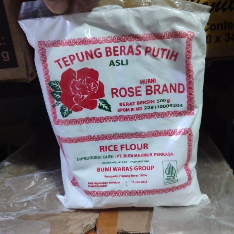 

Tepung Beras/ Rice Flour Cap Rose brand 500 gr
