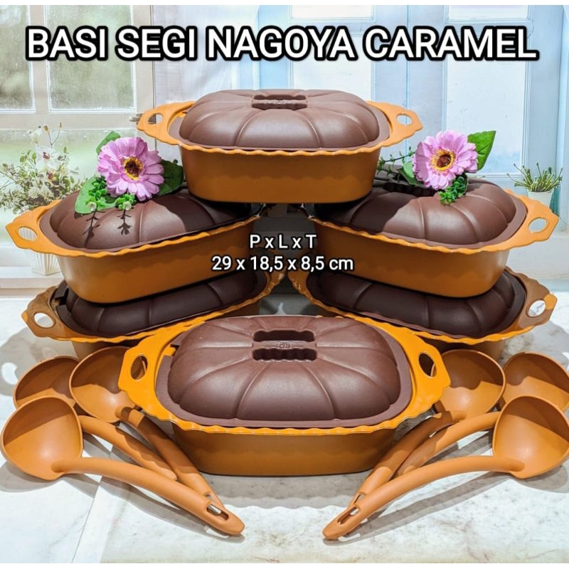 BASI SEGI NAGOYA CARAMEL 1SET (6PCS)