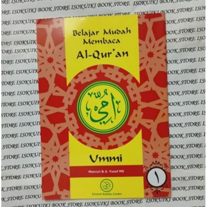 buku belajar mudah membaca alquran metode ummi jilid 1