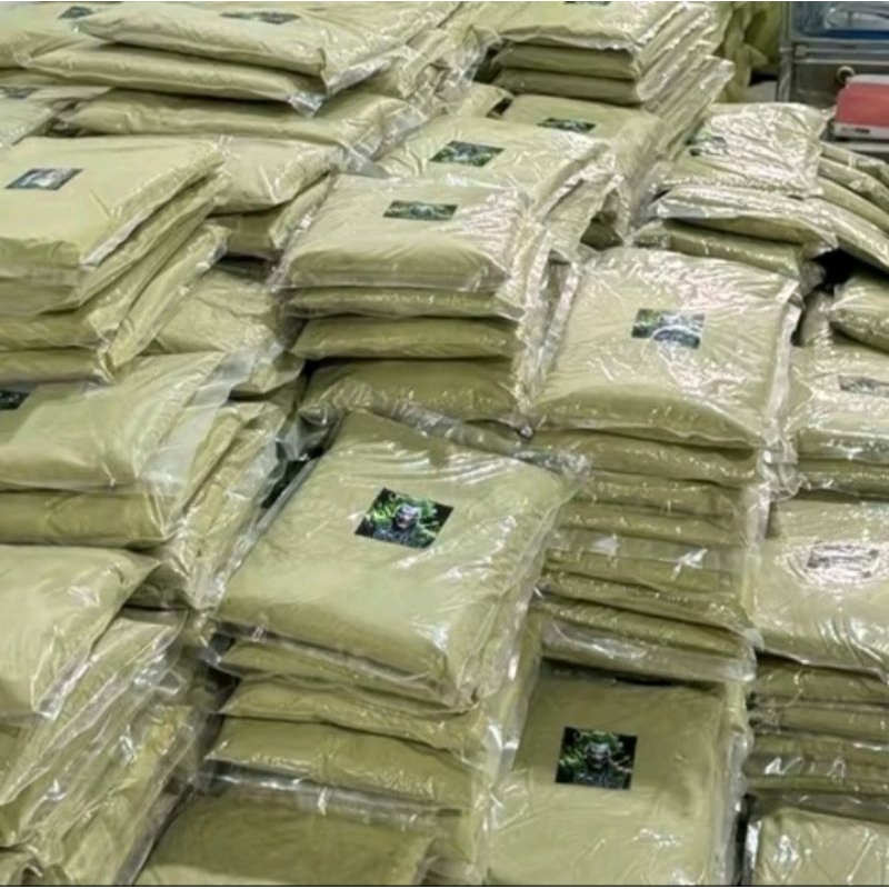 

BUBUK TEH SUPER HIJAU TERBAIK GRADE $++ 1Kg