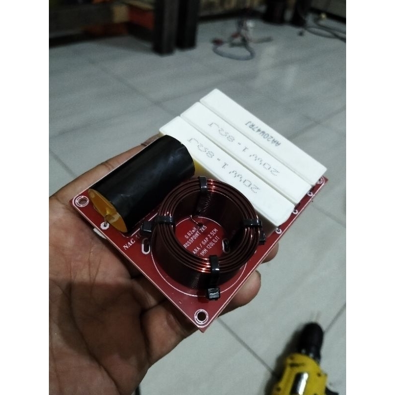 CROSSOVER PASIF 1 WAY TWEETER BALAP.