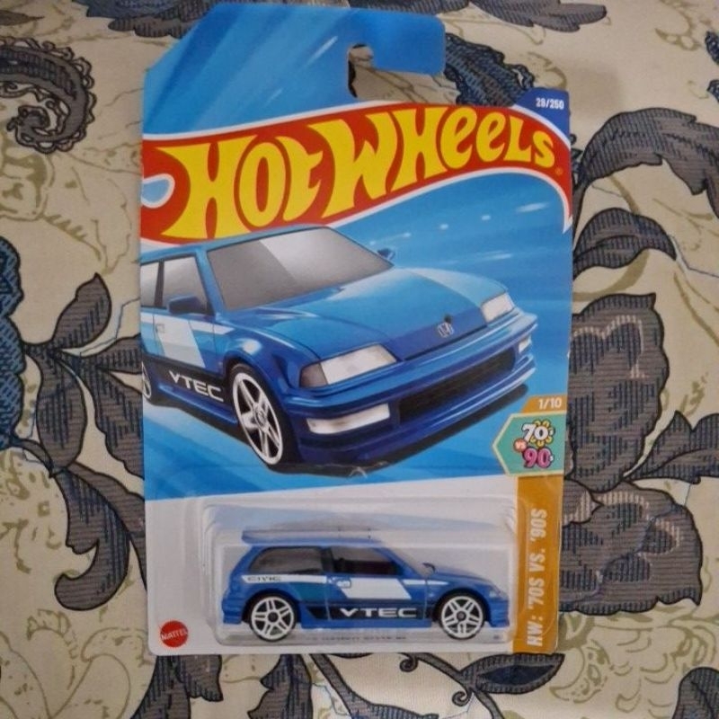hot wheels 90 honda civic ef