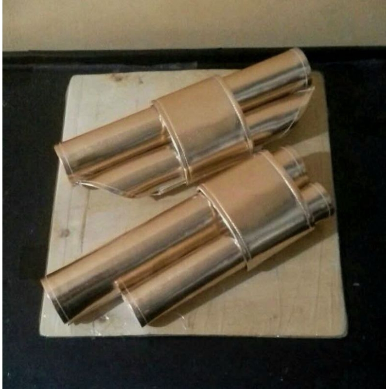 pad set bmx cover sepeda bmx oldschool jadul kilap emas gold