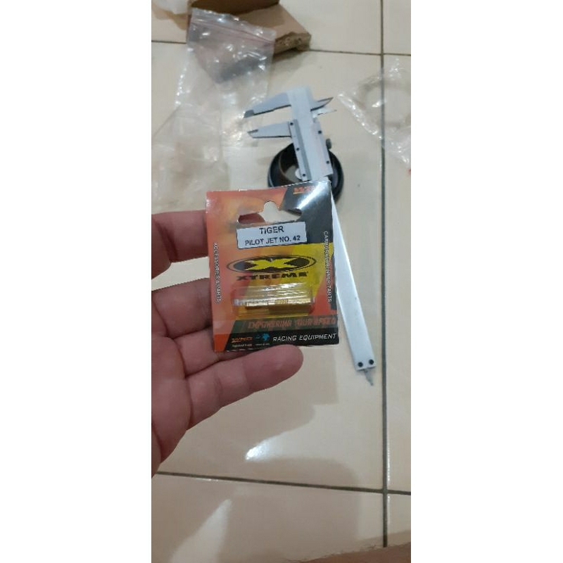 Pilot Jet 42 karburator Mio Tiger PE PWK