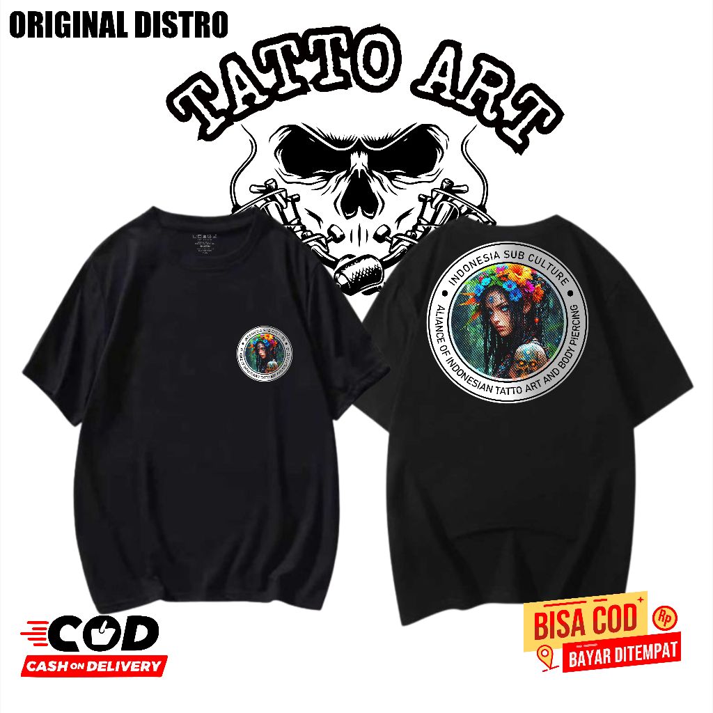 kaos sub culture tatto art masberto masberto masberto lokal industri distro new brand