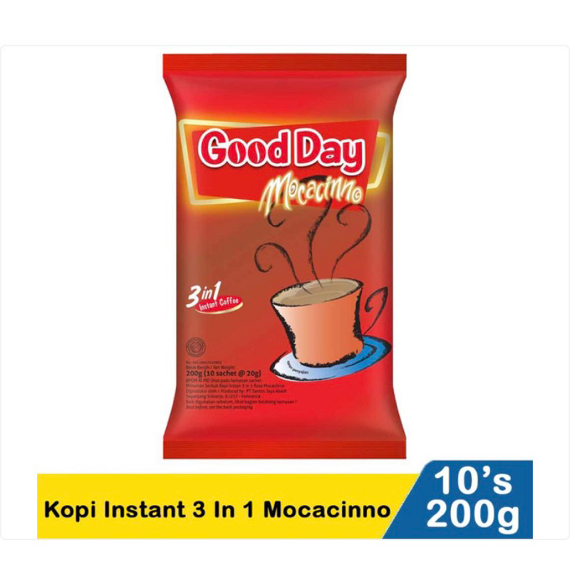 

GOOD DAY MOCACINNO isi 10pcs