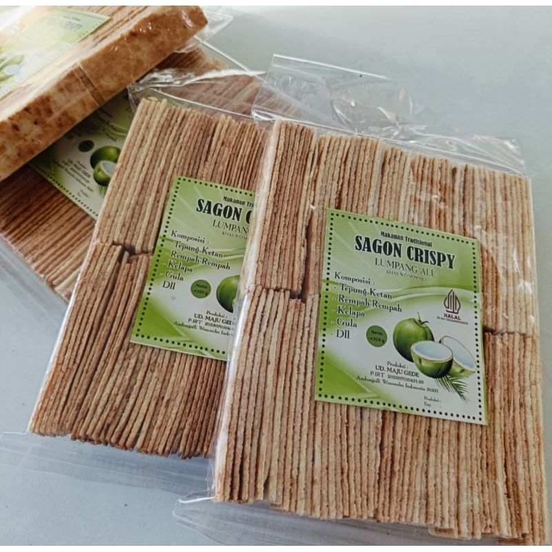 

SARINTING SAGON KERING KETINGGRING SAGON CRISPY SAGON BAKAR ENAK KHAS WONOSOBO