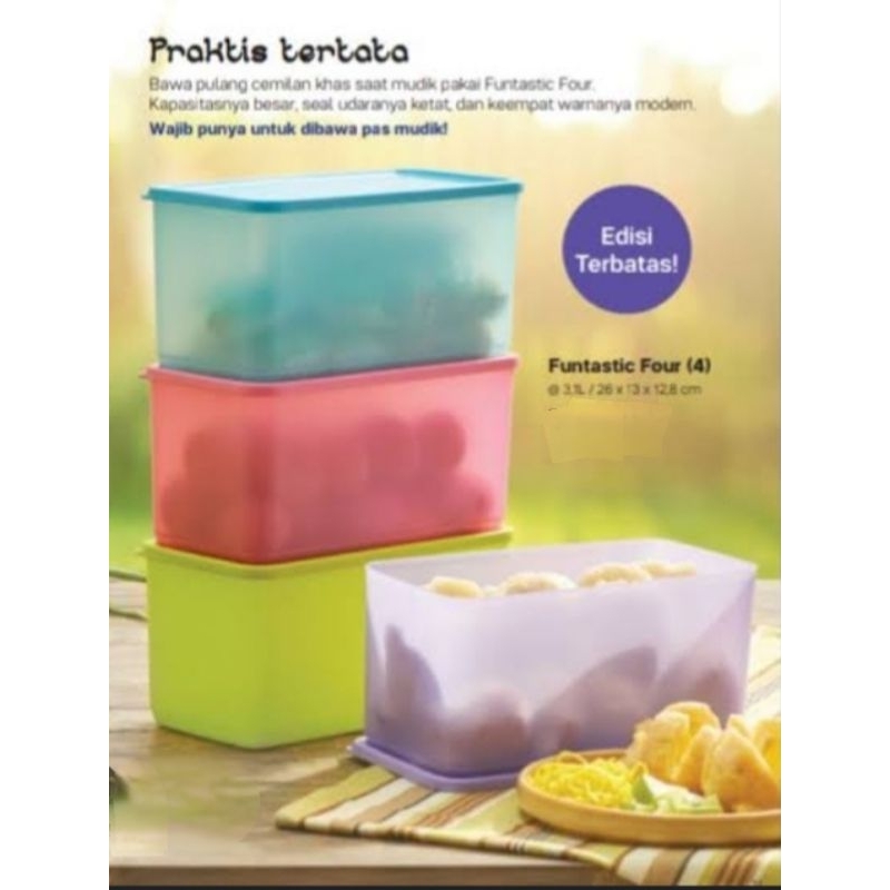 Funtastic four Tupperware