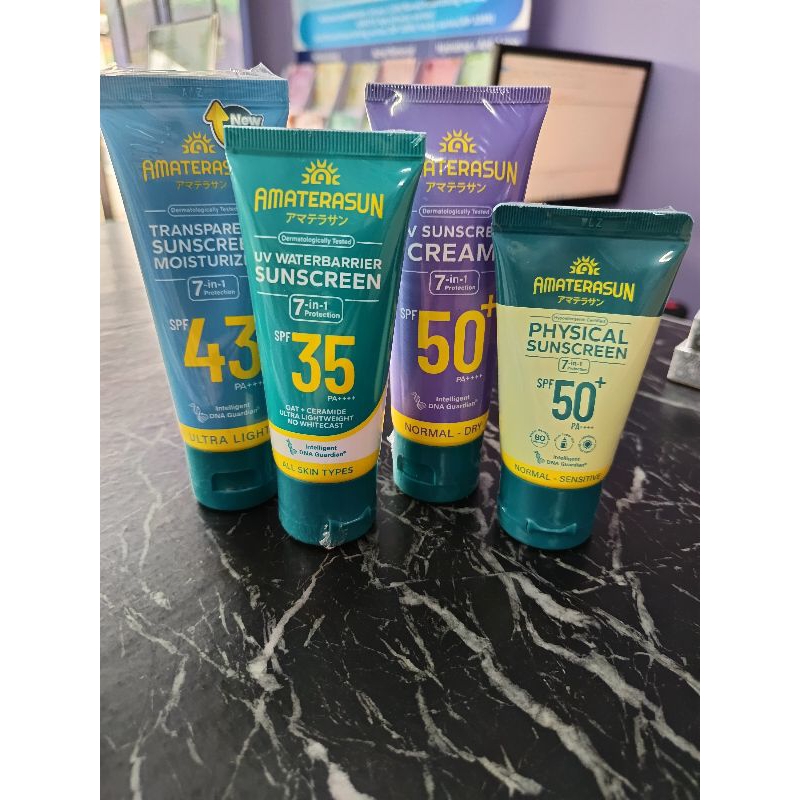 AMATERASUN SUNSCREEN / PHYSICAL SUNSCREEN / SUNSCREEN WATERBARIER