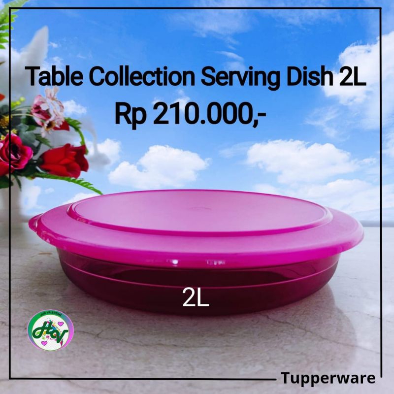 Tupperware Table Collection Serving Dish 2L