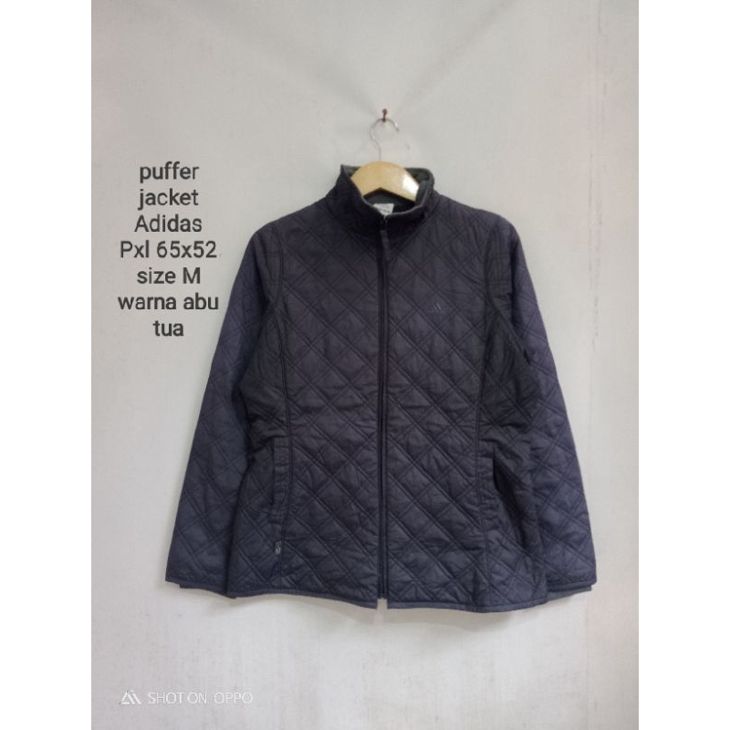 JACKET PUFFER ADIDAS/ JACKET GELEMBUNG ADIDAS