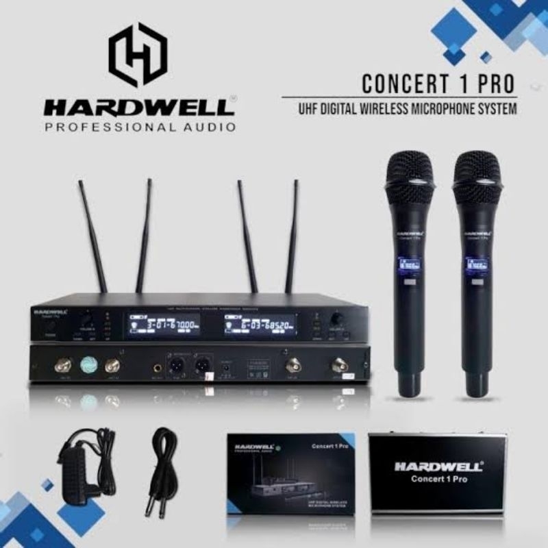mic wireless hardwell concert pro