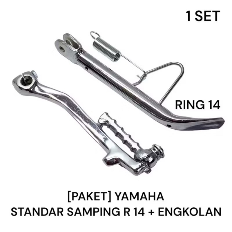 Paket hemat Cod Standar Satu Plus Selahan Chrome Honda Beat Vario Scoopy Yamaha Mio Sporty Mio Soul 