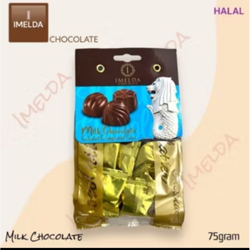 

Imelda Chocolate 72 Gram - Coklat Singapore - Coklat Malaysia