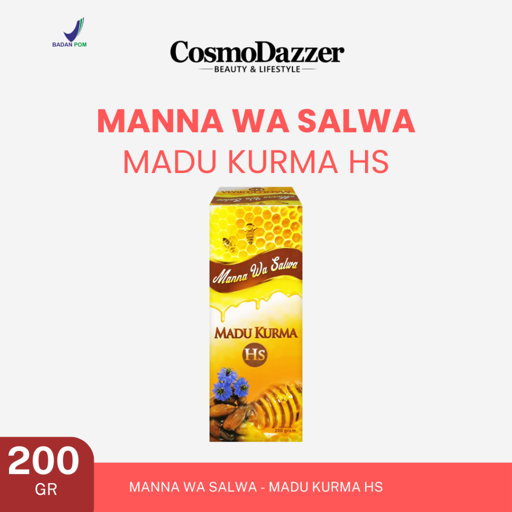 

Madu Kurma HS - Manna Wa Salwa - Madu Alami ISI 200 GR