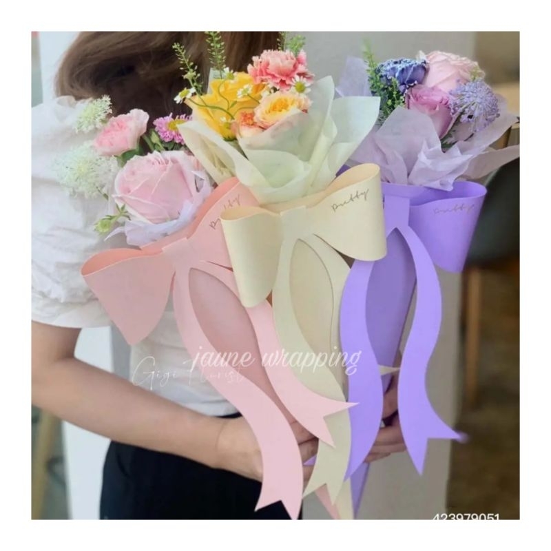 

Ribbon Gift Bag / Kotak Pita / Bloom Box / Kotak Bunga / Flower Bouquet