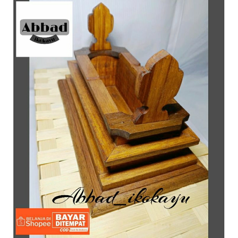 ASBAK KAYUI ASBAK MAKAM KIJINGasbak unik(ready bonus)