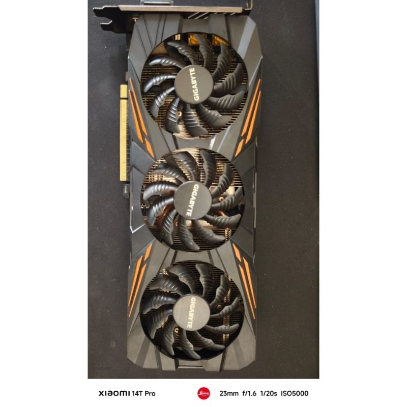 GPU VGA Nvidia GTX 1070 8 GB RGB