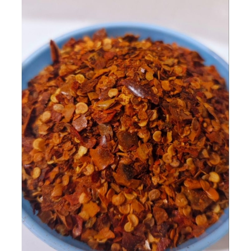 

Cabai Tabur Kasar 250gram Cabai Bubuk Kasar Chili Flake Bumbu Baso Aci Seblak Bumbu Chili Oil