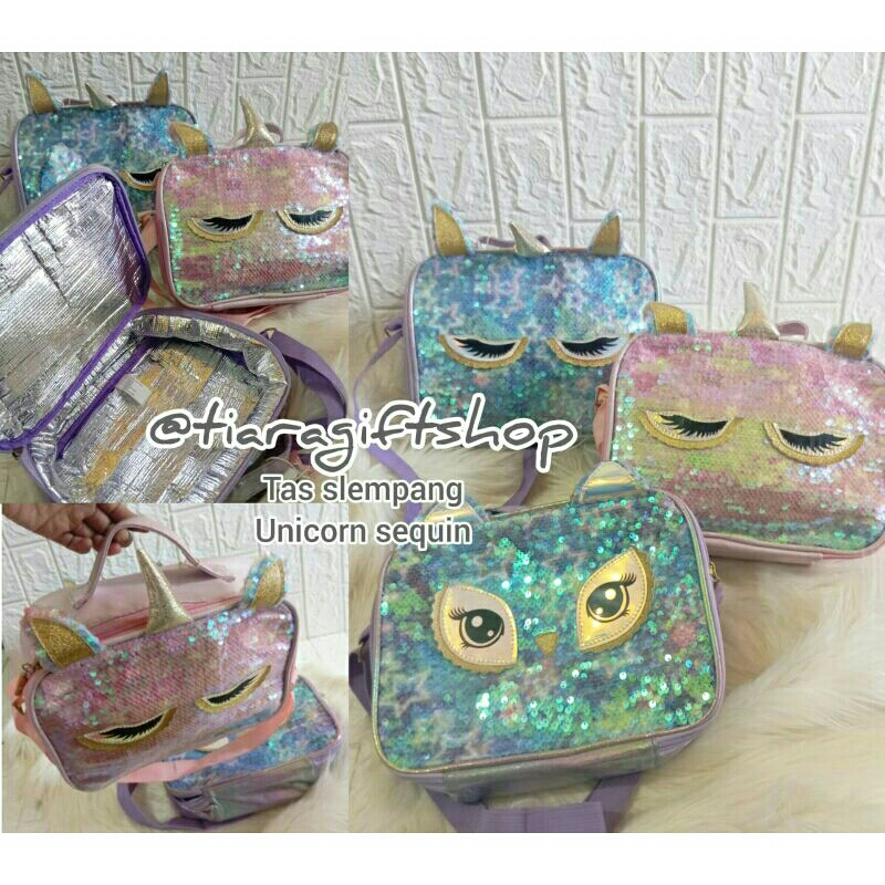 tas slempang unicorn