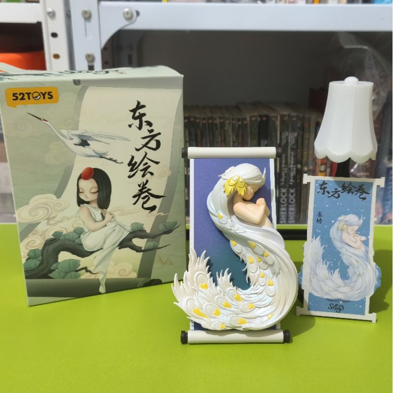 52Toys Selected Sleep Oriental Scroll - Peacock Prayer