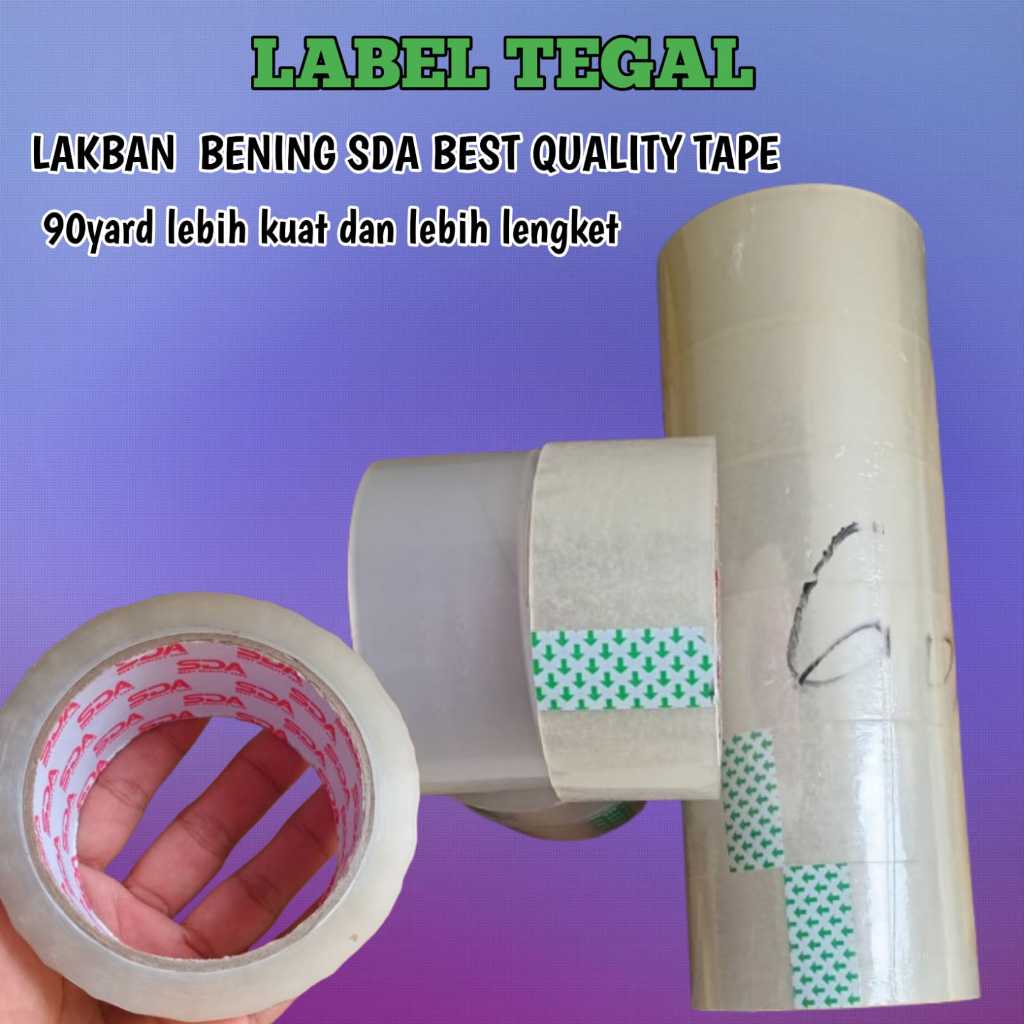

SDA TAPE LAKBAN BENING 45MM X 90 YARD