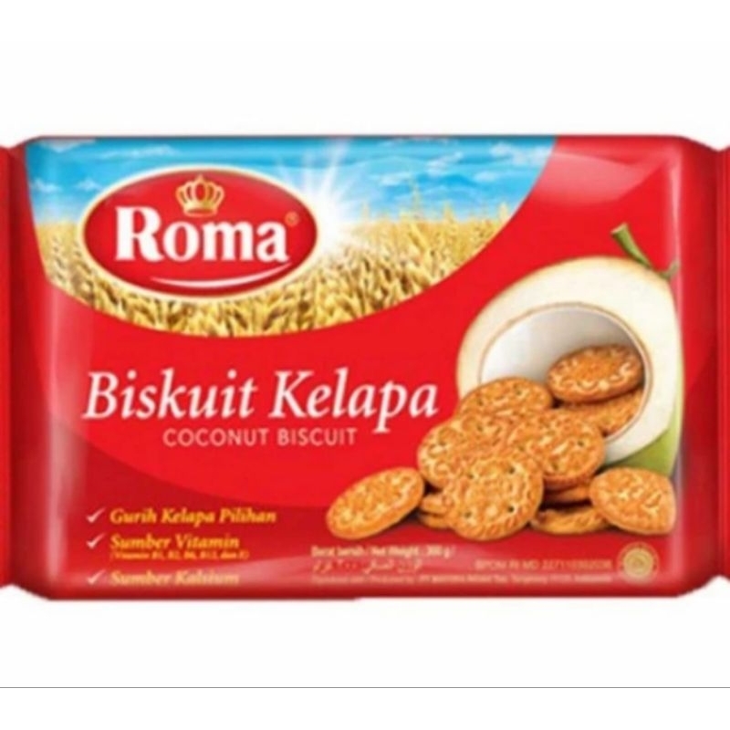 

Roma Biskuit Kelapa 300 gr