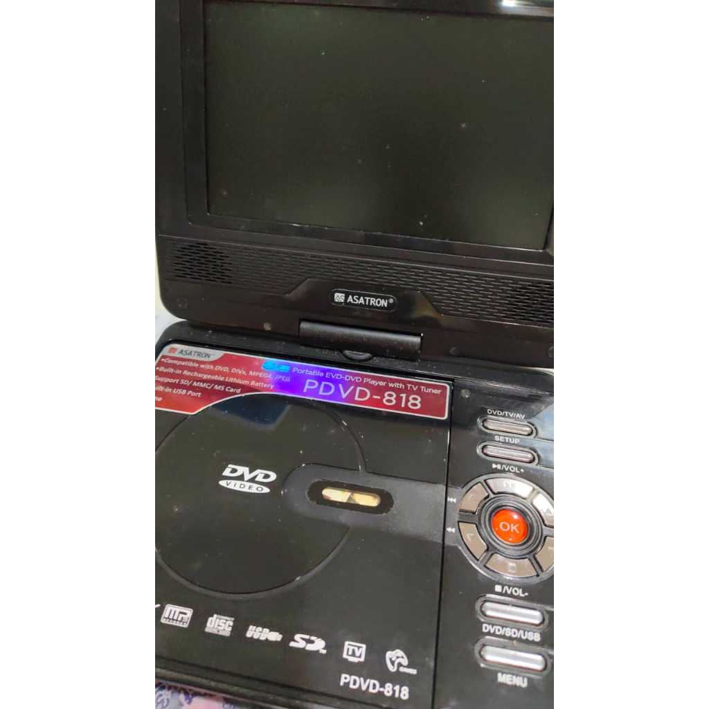 [SECOND] DVD Portable DVD PLAYER ASATRON PDVD-818