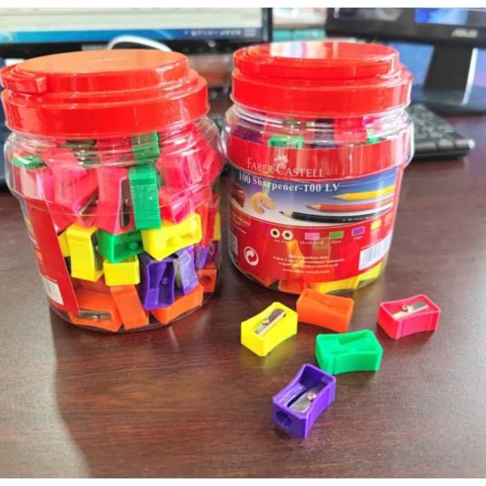 

(1 Pcs) Rautan Faber-Castell 100LV / Serutan Pensil / Sharpener Faber-Castell 100LV