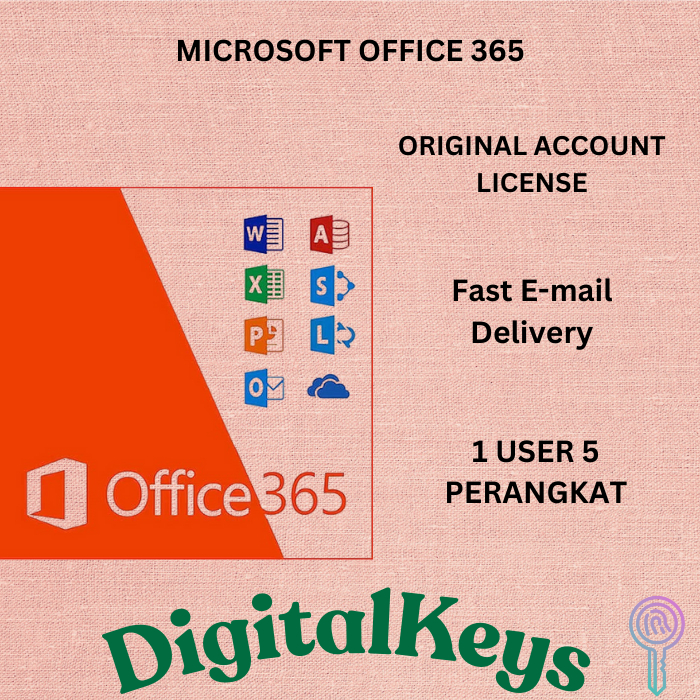 Office 365 Lisensi Original Akun