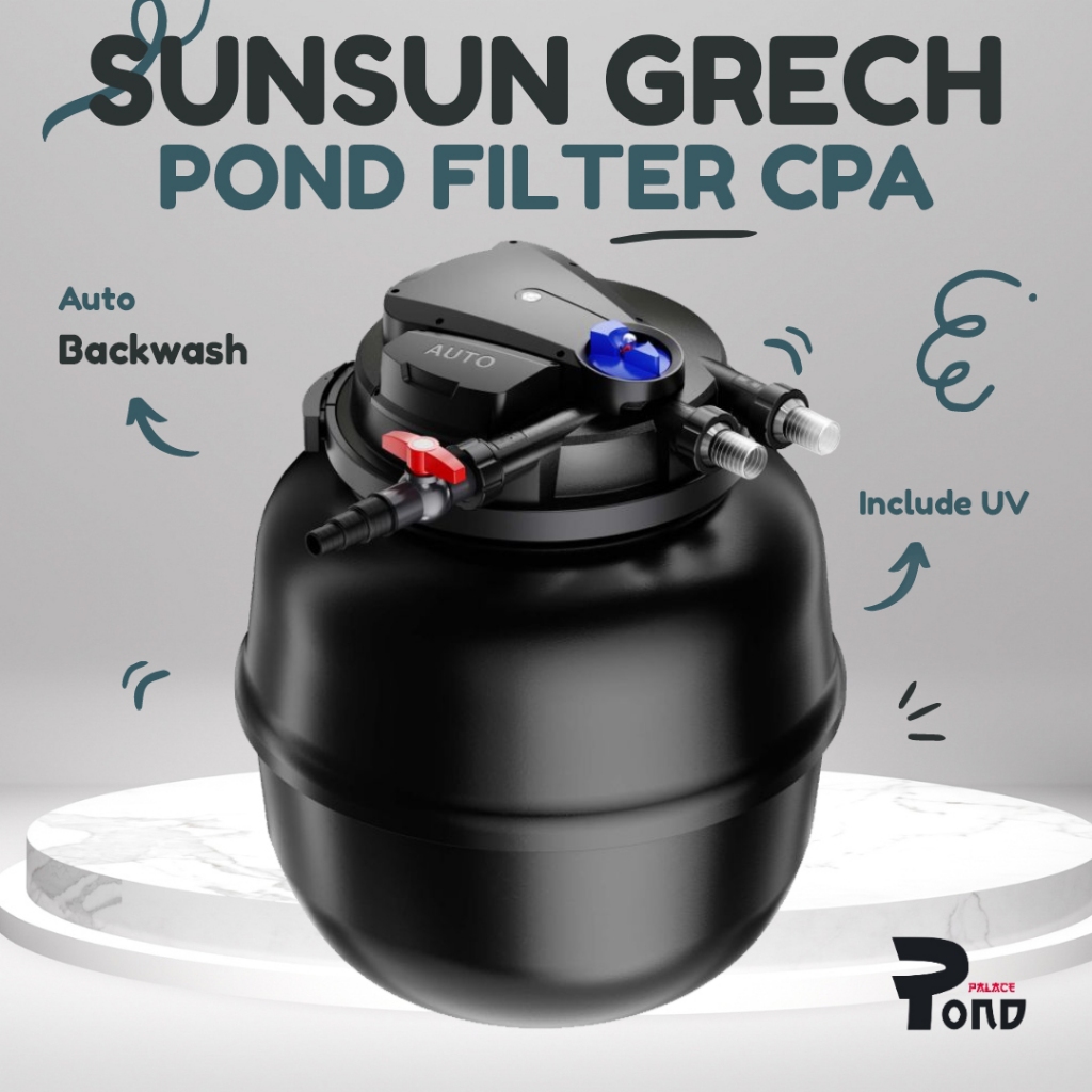 Filter Kolam Sunsun CPA 50000 Filter Canister UV 55 Watt
