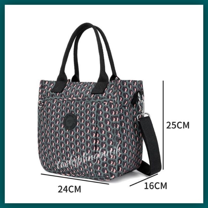 Tas Selempang Wanita Art Colour Namira Tas bahu wanita jinjing nilon anti air