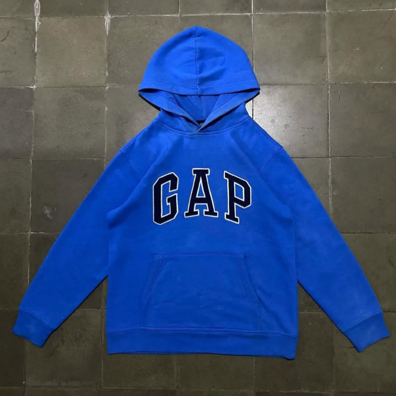 HOODIE GAP BIRU ORIGINAL