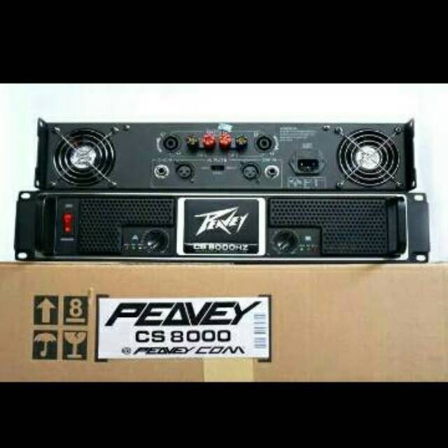 POWER AMPLIFIER PEAVEY CS 8000 HZ power audio peavey CS8000HZ / CS 8000HZ GRADE A++