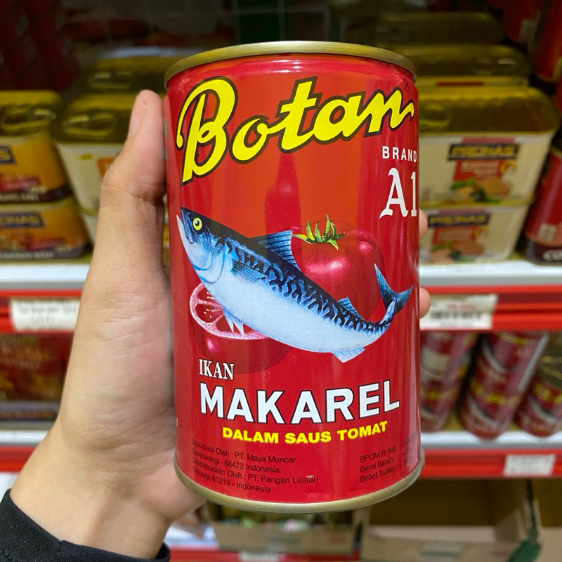 

Botan Ikan Makarel Saus Tomat 425gr