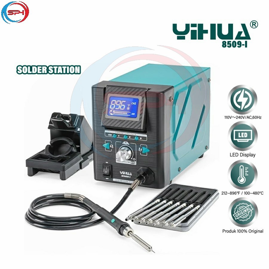 YIHUA 8509-I BLOWER GAGANG PENSIL ORIGINAL - YIHUA 8509-I Solder untuk Perbaikan HP Berkualitas Digi