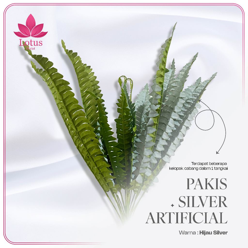 Daun Pakis Artificial - Kode : Daun Pakis