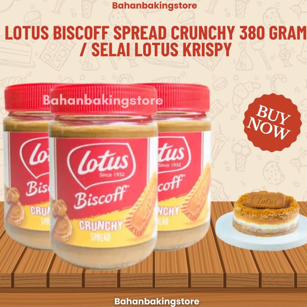 

Lotus Biscoff Spread Crunchy 380 Gram / Selai Lotus Krispy 380Gram