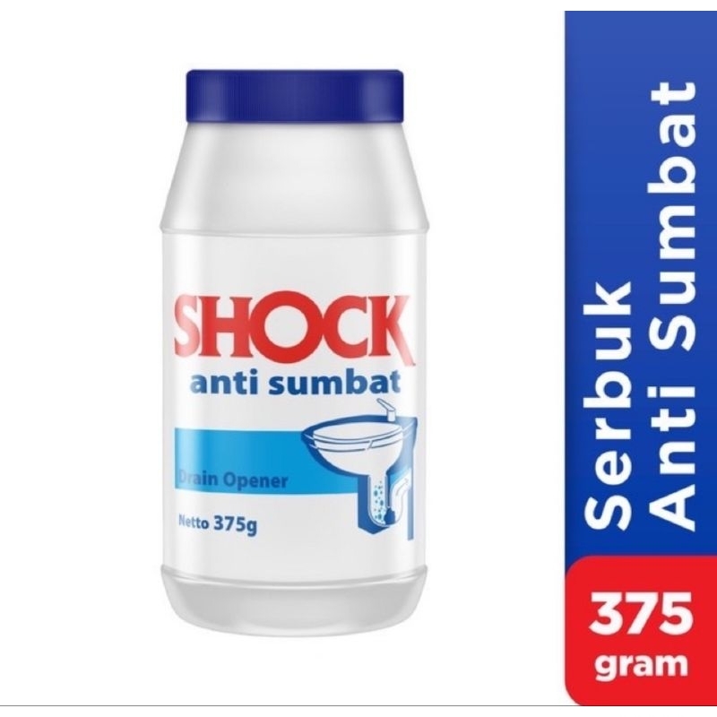 Shock ANTI SUMBAT 375gr/ Drain opener.