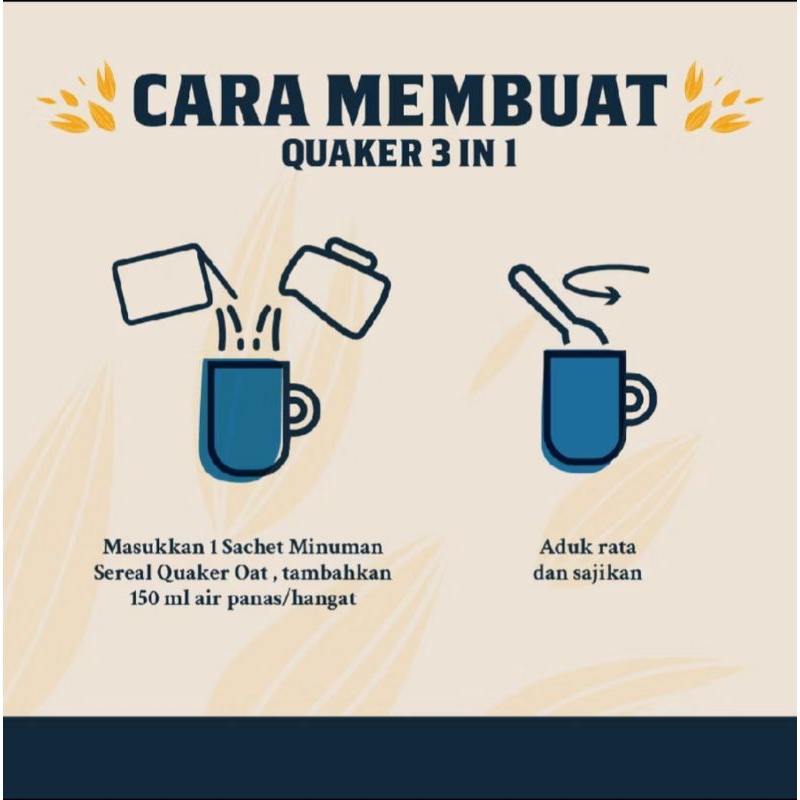

Cahayadstore Quaker 3In1 Mocha 8 Sachet - Minuman Sereal Oat