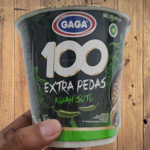 

Gaga Mie Cup Kuah Soto - Extra Pedas - 75 gr