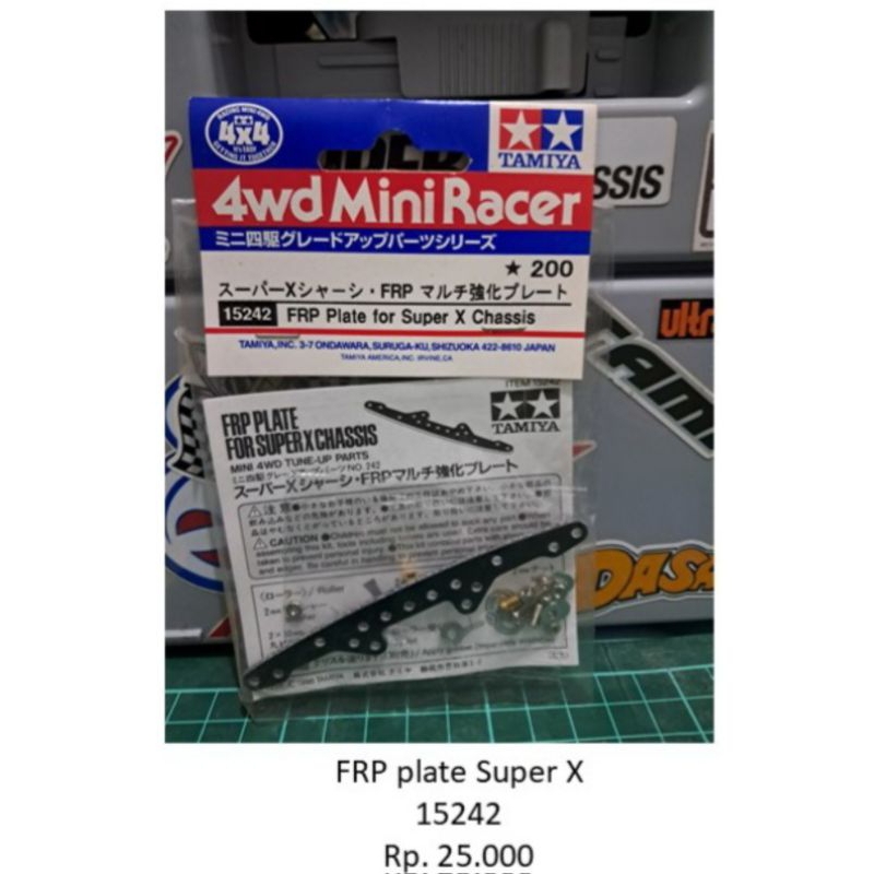 ORI TAMIYA FRP Plate Super X