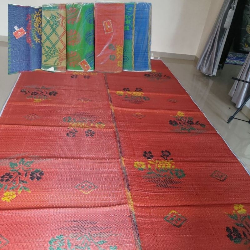 Tikar singa laut jumbo tebal 2x4 kualitas premium super tebal tikar plastik tebal anti slip
