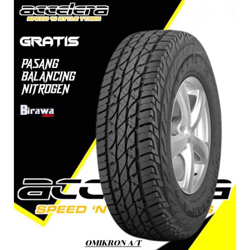 Ban Mobil Accelera Omikron AT 285/50 R20 Ban R20 285 50 20 ( Gratis Pasang ) Fortuner Pajero Rangger