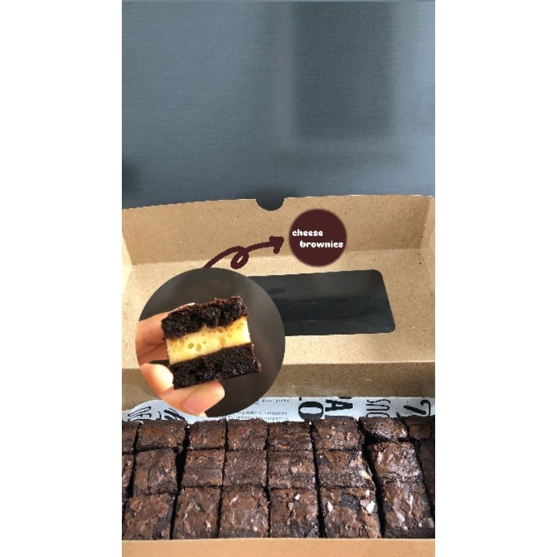 

cheese brownies