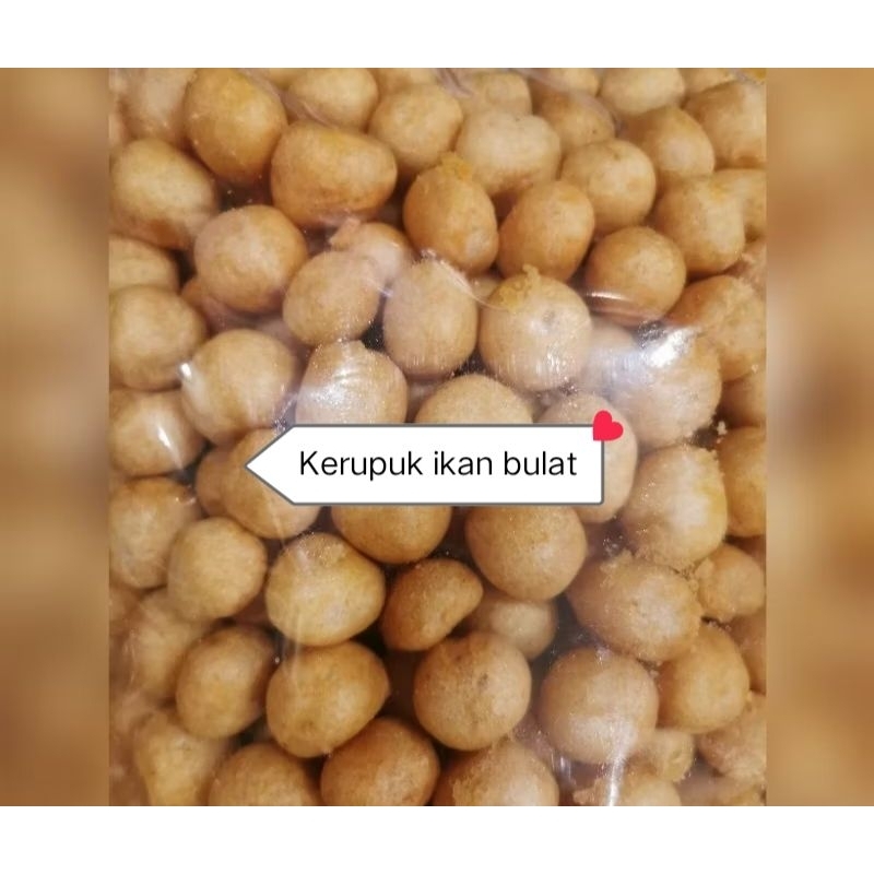 

Kerupuk ikan bulat