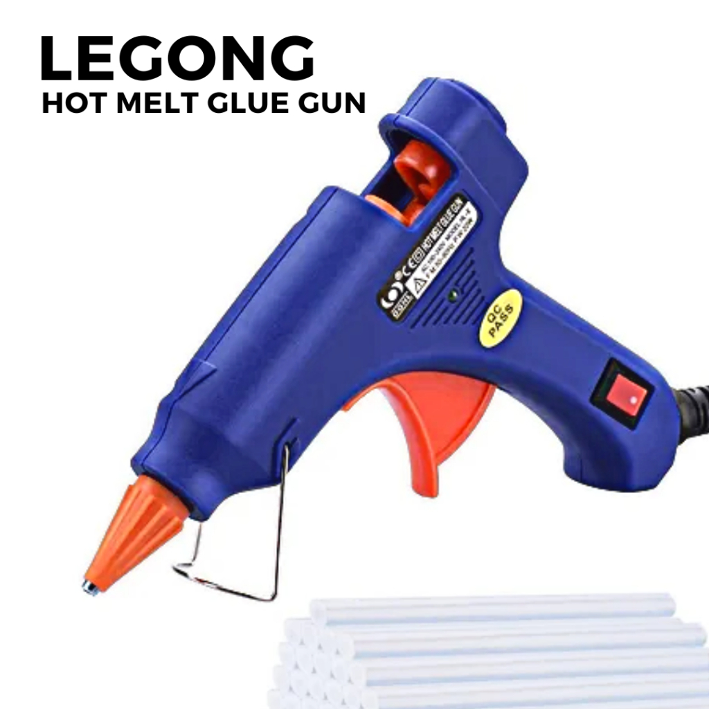 

Alat Lem Tembak LEGONG / Hot Melt Glue Gun GG-508 20 Watt / GG-808 25 Watt
