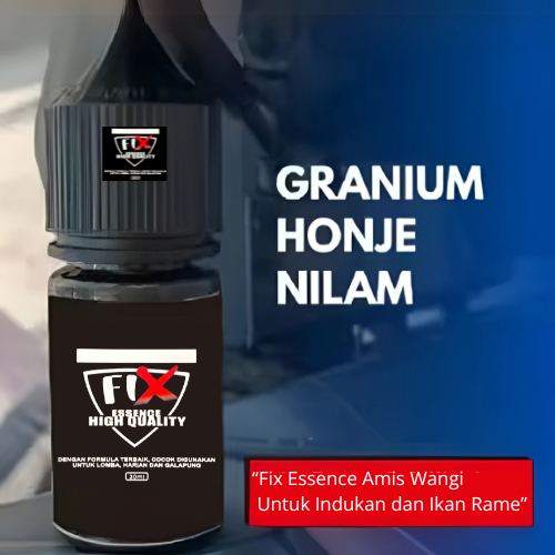 Fix Essen Ikan Oplosan Granium Honje Nilam,Essen Galatama Ikan Mas/ Essen Khusus Galatama Ikan Mas